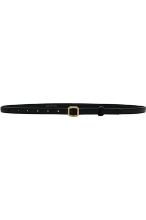 LIÉ STUDIO The Georgia Slim Leather Belt, , 1