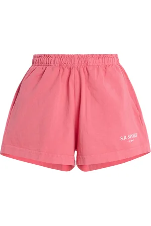 Sporty & Rich Disco Cotton Shorts, , XS
