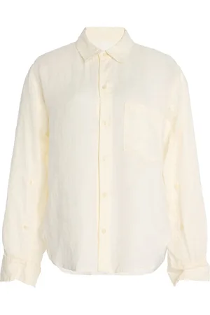 Citizens of Humanity Kayla Shrunken Linen Shirt, , S