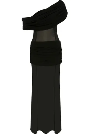 Ila Tia Chiffon-Paneled Jersey Maxi Dress, , EU 38