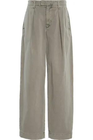 SLVRLAKE Pleated Cotton Chino Pants, , 25