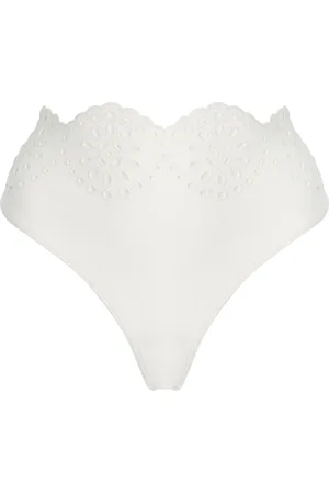 SEA Mae Eyelet Bikini Bottom, , M