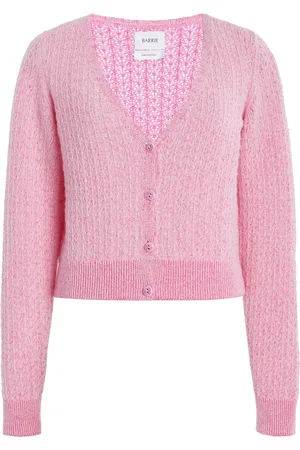 Barrie Pointelle-Knit Cashmere Cardigan, , L