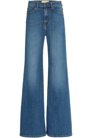 Jeanerica Fuji Stretch High-Rise Flared-Leg Jeans, , 24