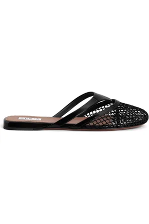 Alaïa Fishnet Mules, , IT 36
