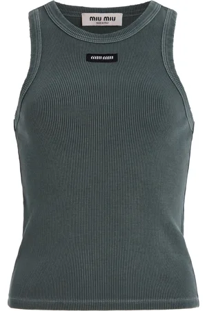 Miu Miu LOGO TANK, , L