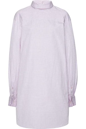 DRIES VAN NOTEN Corso Long Reversed Cotton Shirt, , S