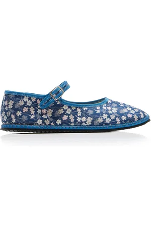 VIBI VENEZIA Exclusive Riviera Floral Canvas Mary Jane Flats, , IT 36