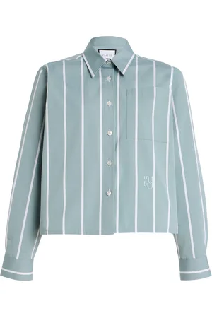YAITTE Exclusive Riviera Buoy Striped Cotton Shirt, , XS