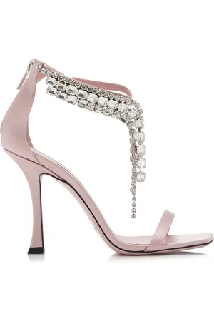 Jimmy Choo Verity Crystal Satin Sandals, , IT 36