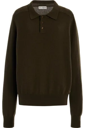 ÉTERNE Brady Cashmere Polo Sweater, , XS/S