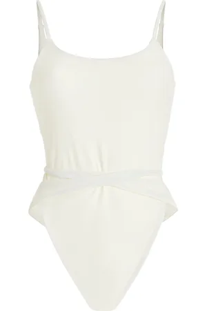 Mare Perpetua Essential Tie-Detailed Open Back One-Piece Swimsuit, , XS
