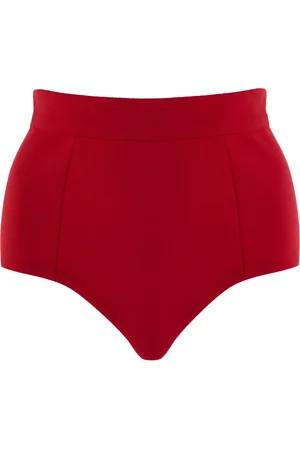 High Knit Cotton-Blend Boy Shorts, , XS