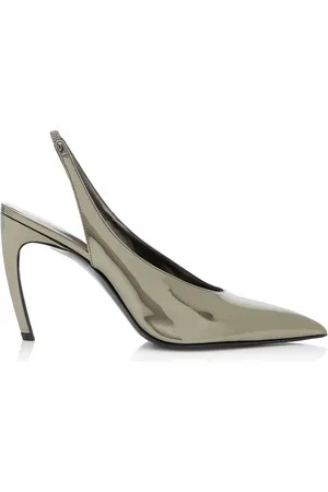 The Attico Viper Vegan Patent Leather Slingback Pumps, , IT 36