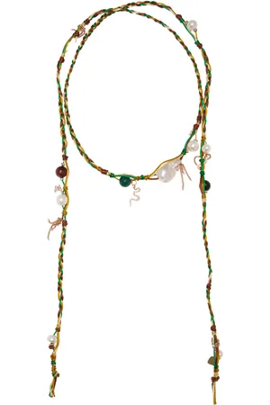 Joie DiGiovanni Green With Envy Rose-Gold -Stone Necklace, , OS, , Gifts For Her