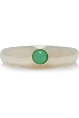 Agmes Cara Sterling Jade Ring, , US 5, , Gifts For Her