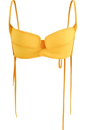 MATICEVSKI Maya Tie-Detailed Silk Crepe De Chine Bra Top, , AU 12