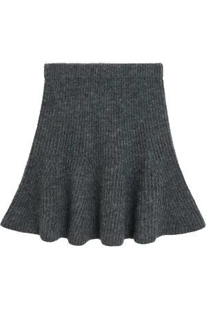 By Malene Birger Dox Knit Wool-Blend Mini Circle Skirt, , XS