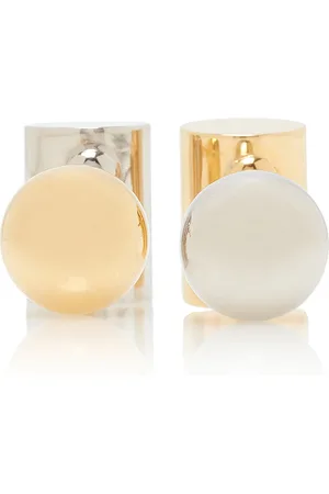 Jacquemus Perlina Silver And -Tone Earrings, , OS, , Gifts For Her