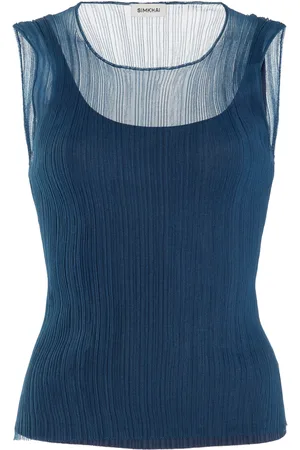 Simkhai Oakley Bralette Tank Top, , XS