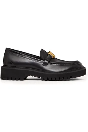 VALENTINO GARAVANI VLogo Leather Loafers, , IT 36