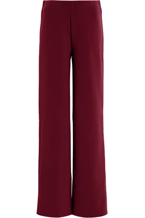 Birrot Exclusive Lay2 Bonded Crepe Straight-Leg Pants, , 0