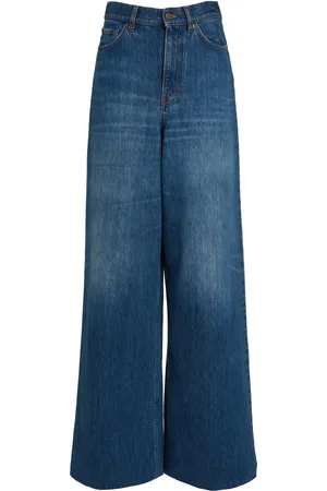 Chloé Rigid High-Rise Wide-Leg Jeans, , 26
