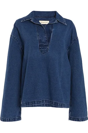 Outland Denim Sofia Cotton Shirt, , XS