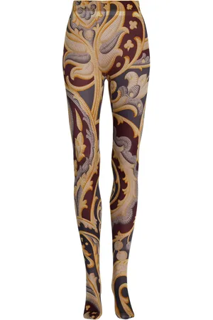 Wolford X Etro 100 Printed Tights, , XS