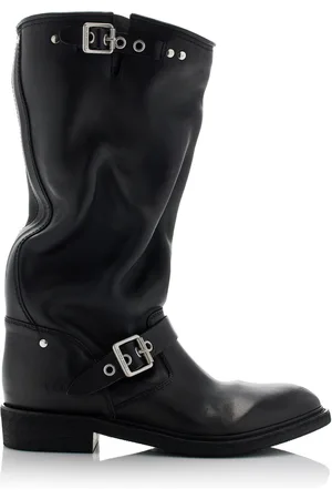 Golden Goose Biker Leather Knee Boots, , IT 37