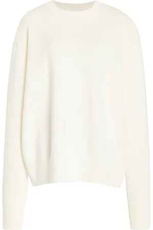 The Frankie Shop Rafaela Padded Merino Wool-Cashmere Sweater, , XS