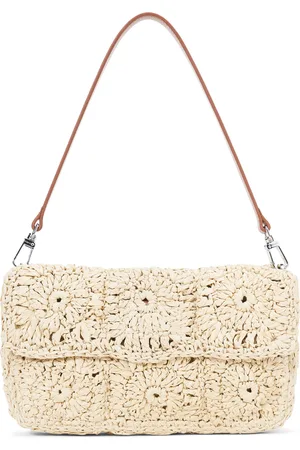 Staud Timmy Crocheted Raffia Bag, , OS