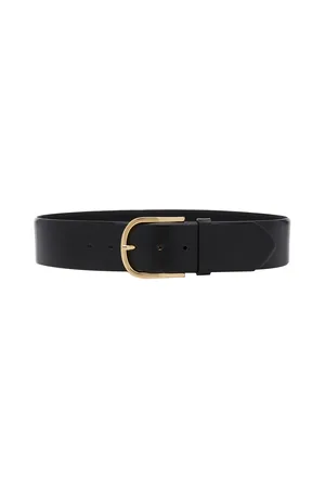 Totême Wide Leather Belt, , 70 cm