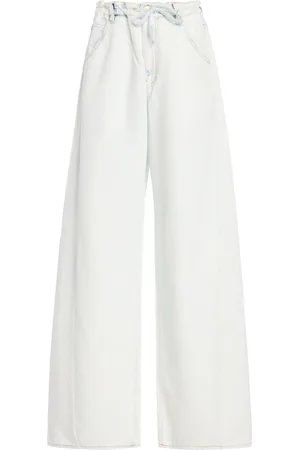 DARKPARK Iris Paper-Bag Wide-Leg Jeans, , 25