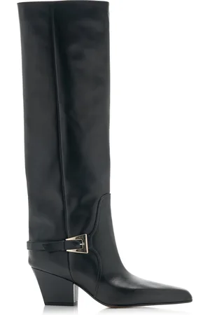 PARIS TEXAS Jane Buckle-Detailed Leather Boots, , IT 36