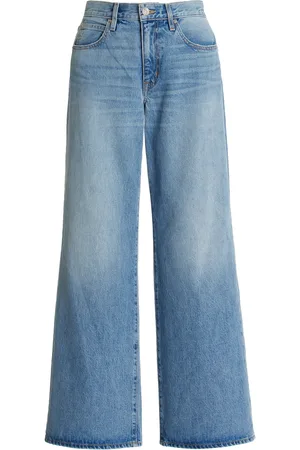 SLVRLAKE Selena Rigid Mid-Rise Wide-Leg Jeans, , 23