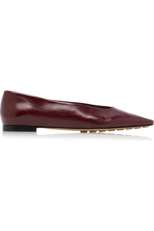 Bottega Veneta Cushion Lux Leather Flats, , IT 36