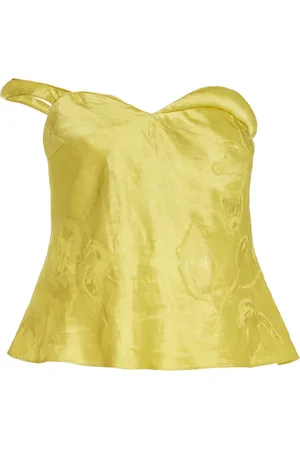 Rosie Assoulin Banana Split Off-The-Shoulder Top, , US 6