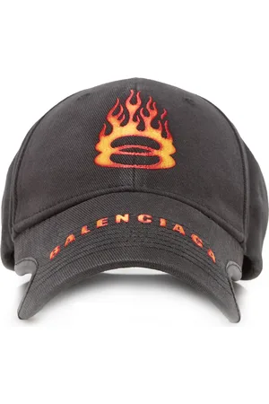 Balenciaga Holiday Cotton Baseball Cap, , S