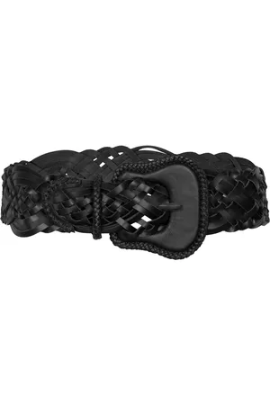 JOHANNA ORTIZ Captain Log Leather Belt, , XS