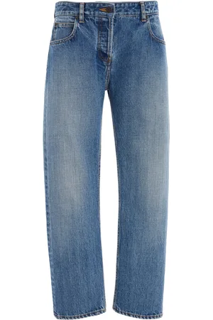The Row Riaco Rigid Mid-Rise Straight-Leg Jeans, , 26