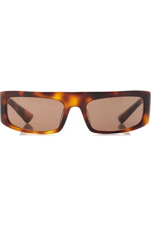 Khaite X Oliver Peoples 1979C Square-Frame Acetate Sunglasses, , OS