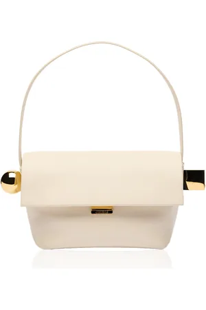 Jacquemus Le Rond Carre Leather Shoulder Bag, , OS