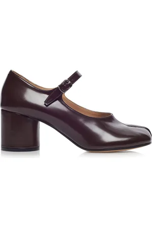 Maison Margiela Tabi Leather Mary Jane Pumps, , IT 39