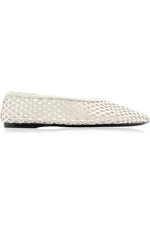 Proenza Schouler Tee Perforated Leather Ballet Flats, , IT 36