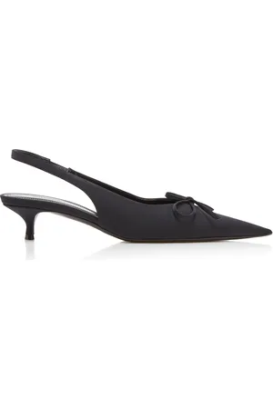 Balenciaga Knife Bow-Detailed Slingback Pumps, , IT 36.5