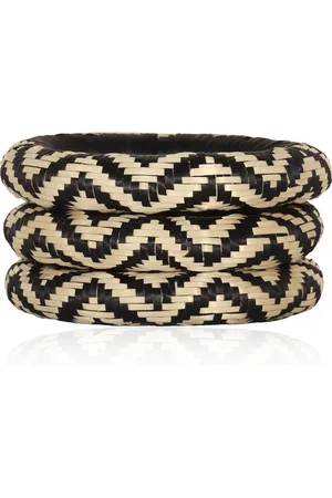 JOHANNA ORTIZ Set-Of-Three Cosmic Serpent Palm Bangles, , OS, , Gifts For Her