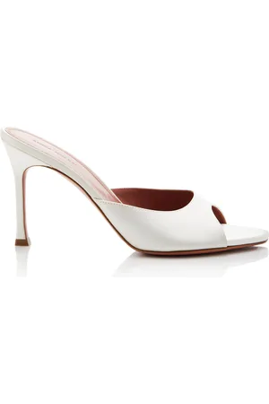 Amina Muaddi Alexa Satin Sandals, , IT 36