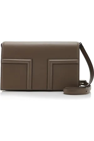 Totême T-Flap Leather Bag, , OS