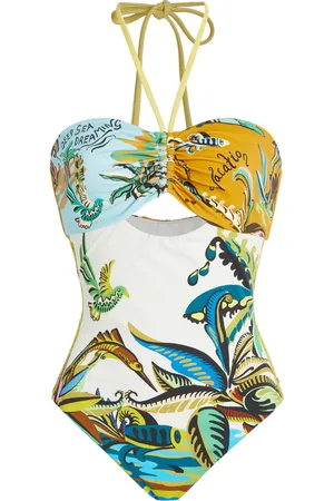 ALÉMAIS Day Dream Ruched One-Piece Swimsuit, , XS
